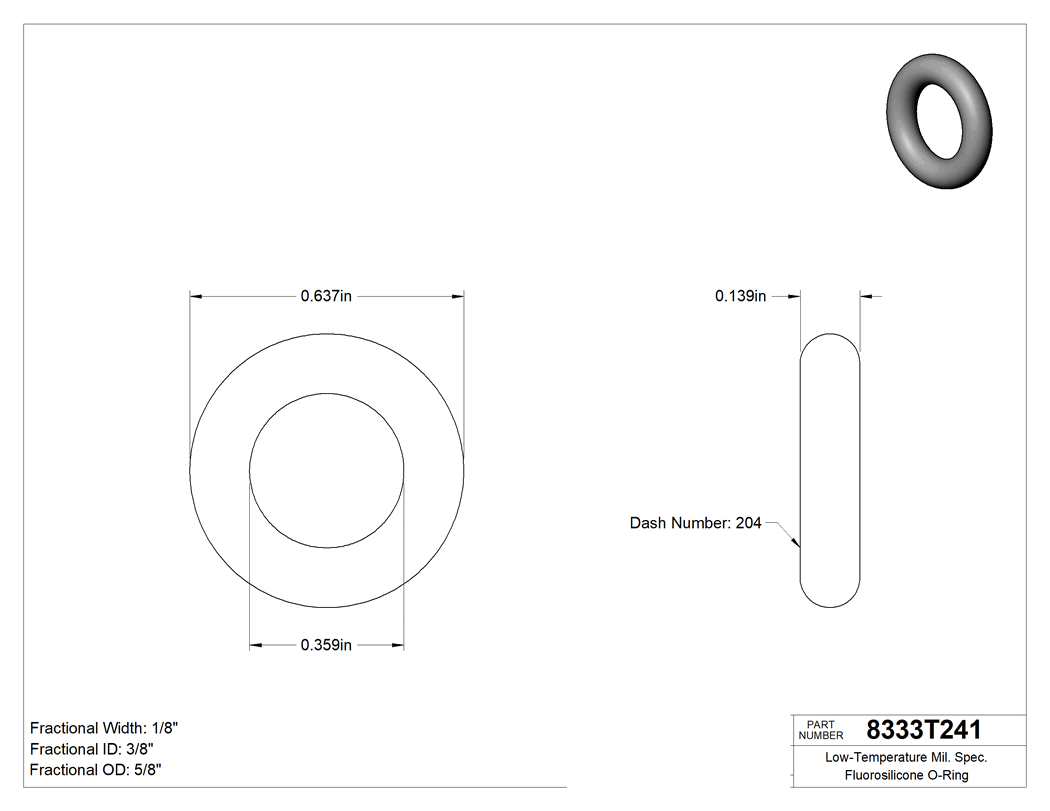 Technical drawing - 8333T241